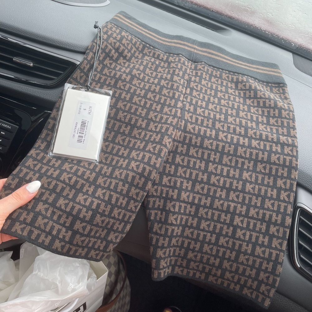 Kith biker shorts- thicker material